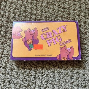 Vintage 1989 Crazy Pig puzzle game! In perfect condition. Critical thinking!